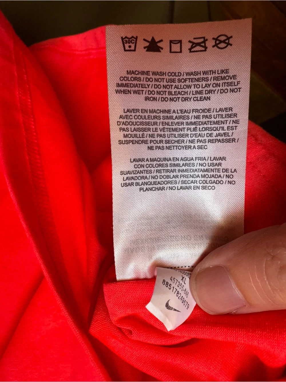 Nike dri-Fit tee XL